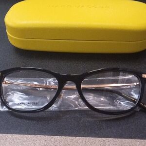 Marc Jacobs Black and Gold Glasses